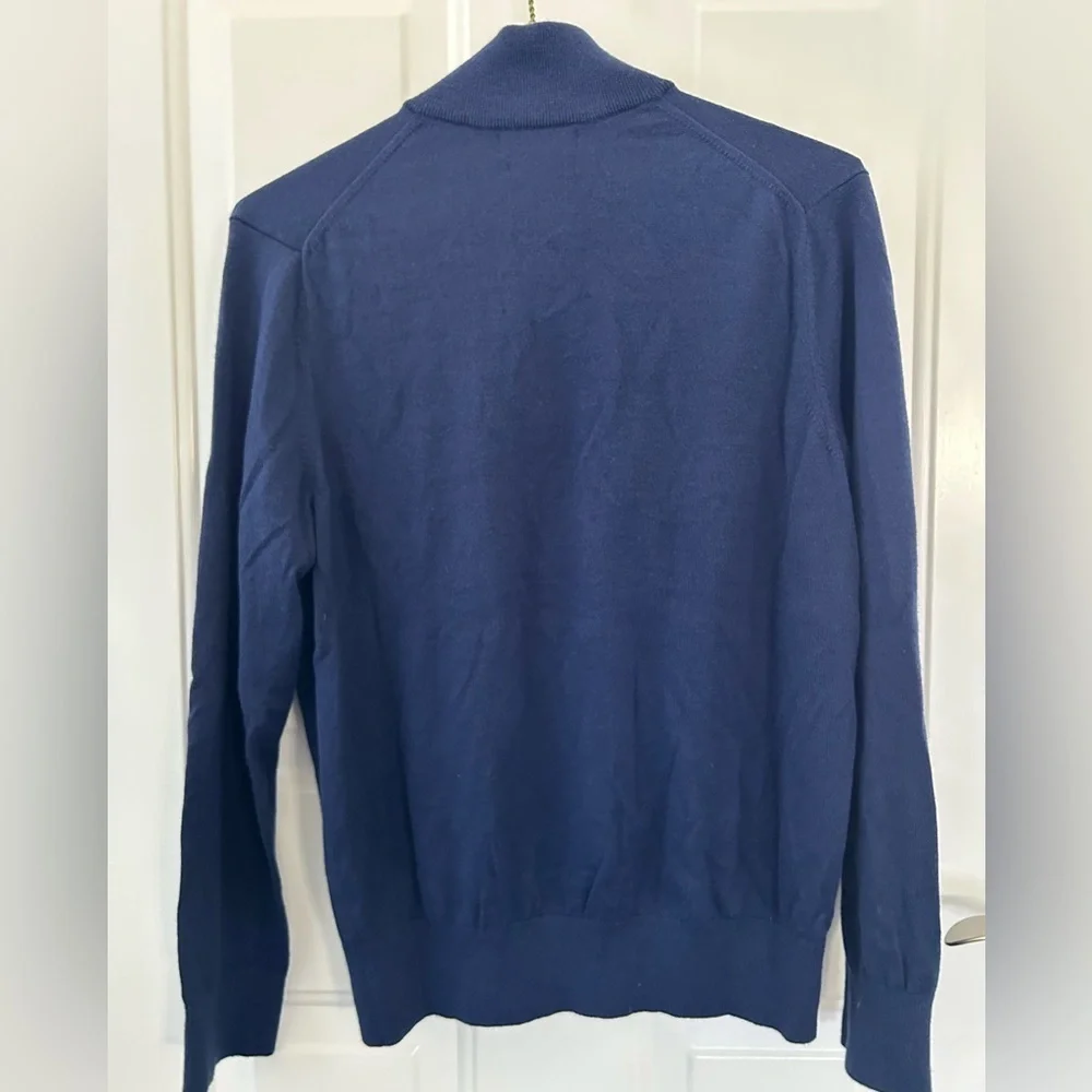 Banana Republic Men's Quarter Zip Sweater Size Large